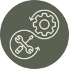 tool and gear icon